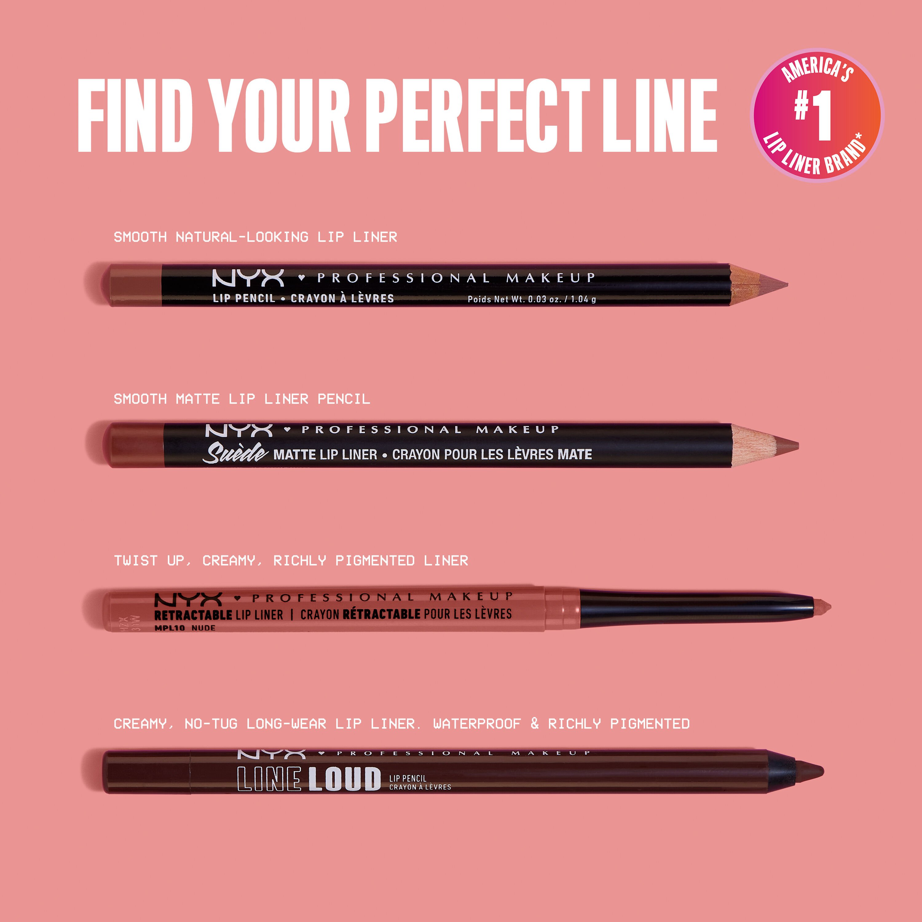 Nyx Slim Lip Pencil Burgundy